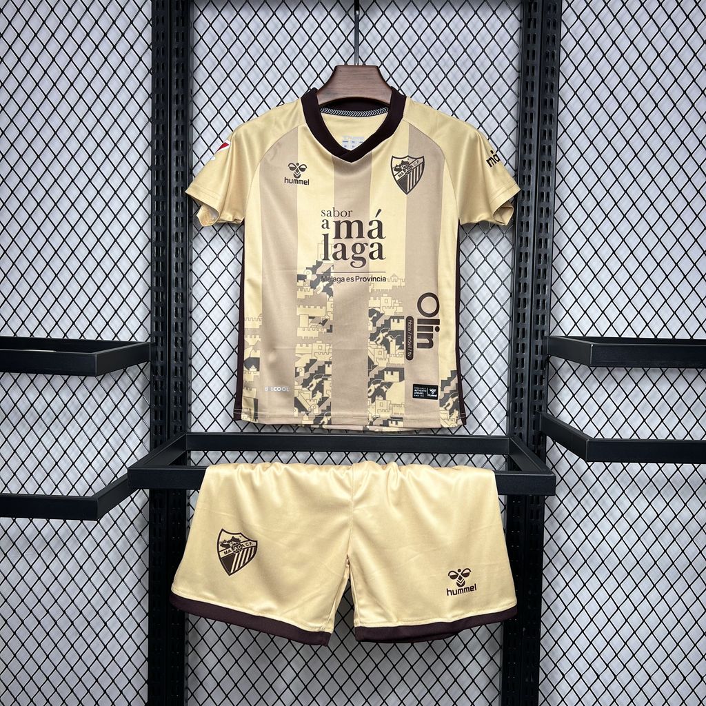 2024/2025 Malaga Third Away Football Shirt Kids Size 1:1 Thai Quality