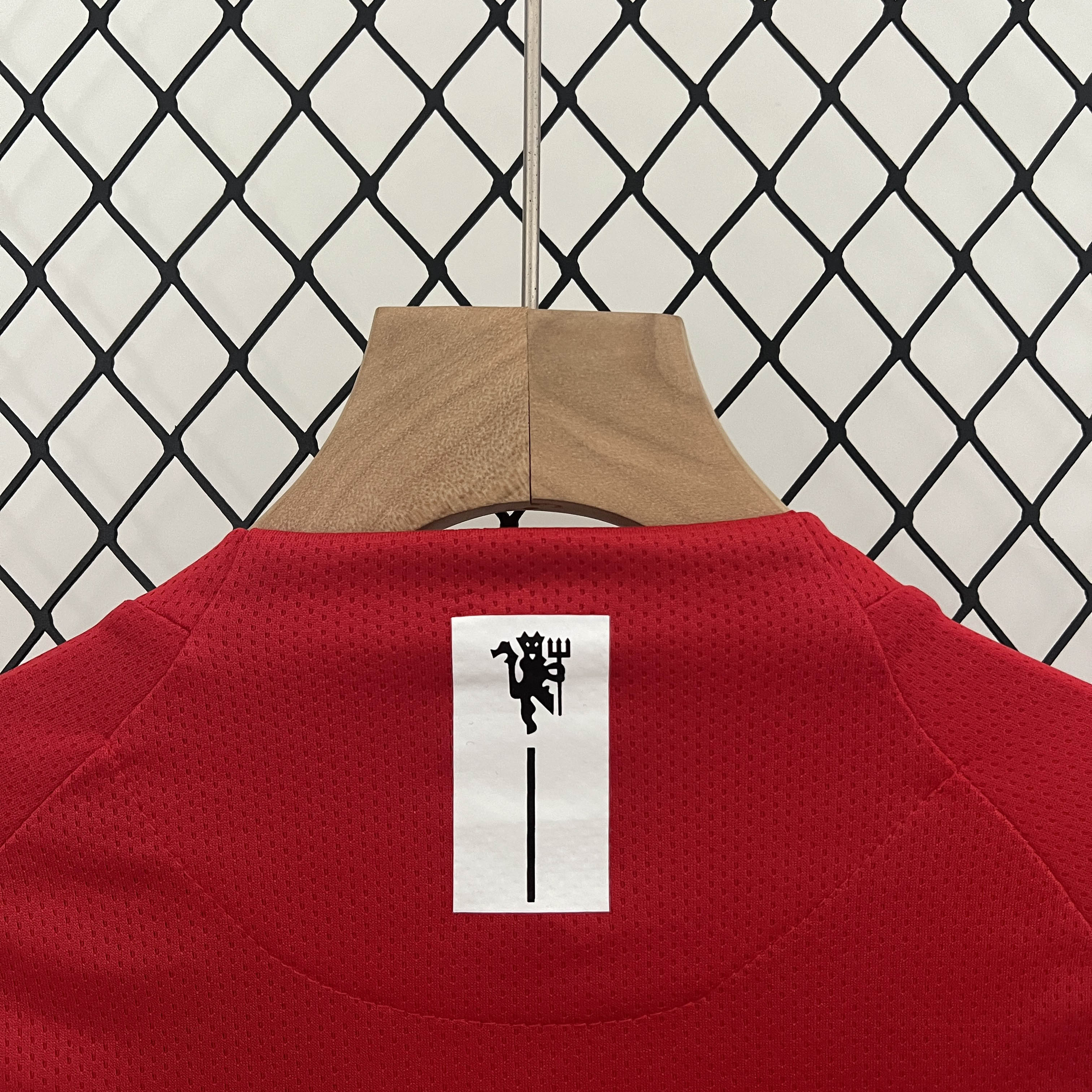 2007/2008 Retro Manchester United Home Football Shirt Kids Size