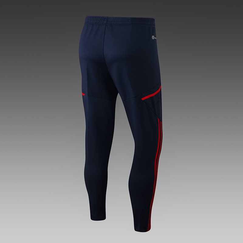 2022/2023 Arsenal Half-Pull Training Suit Royal Blue Football Shirt Set