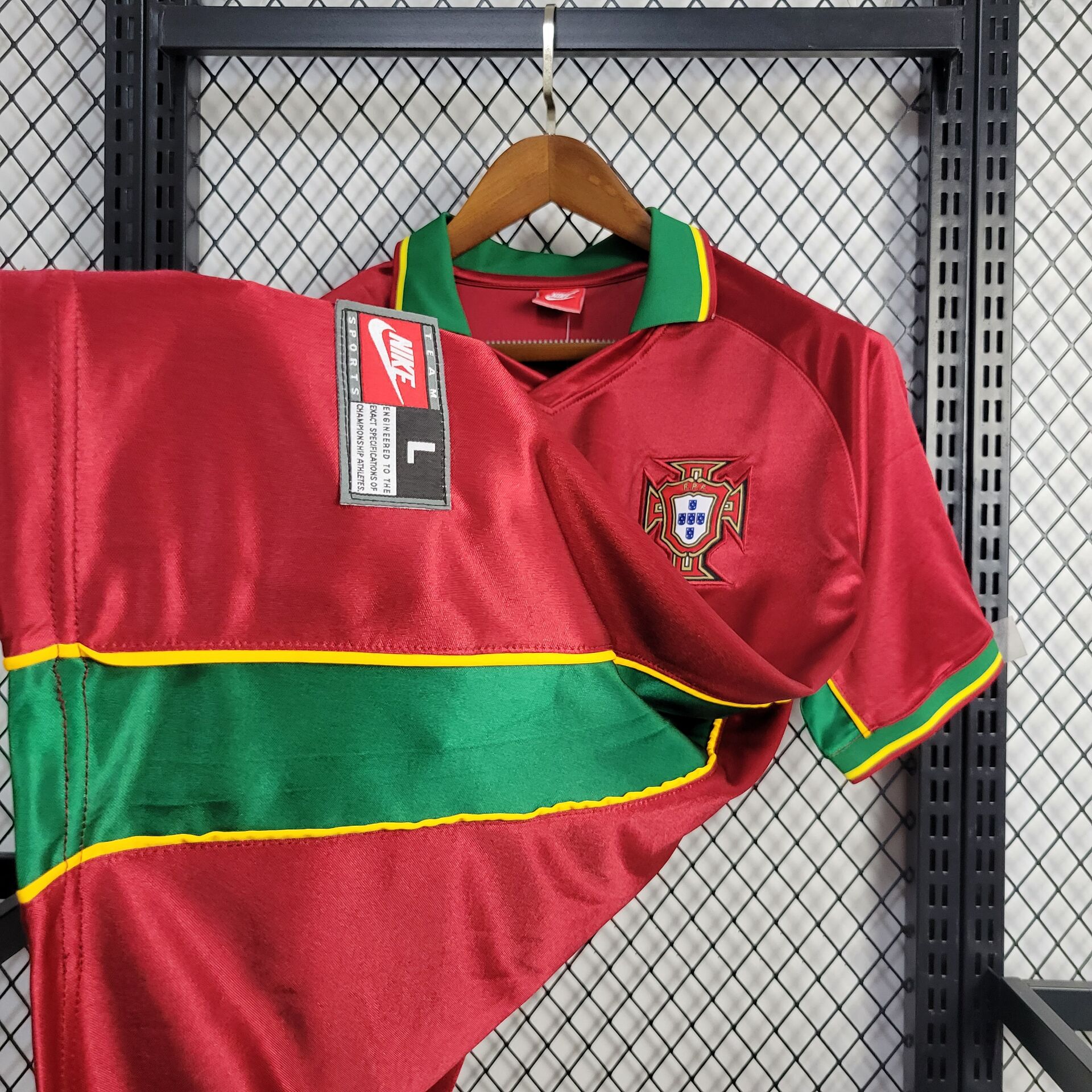 1997 Portugal Home Football Shirt