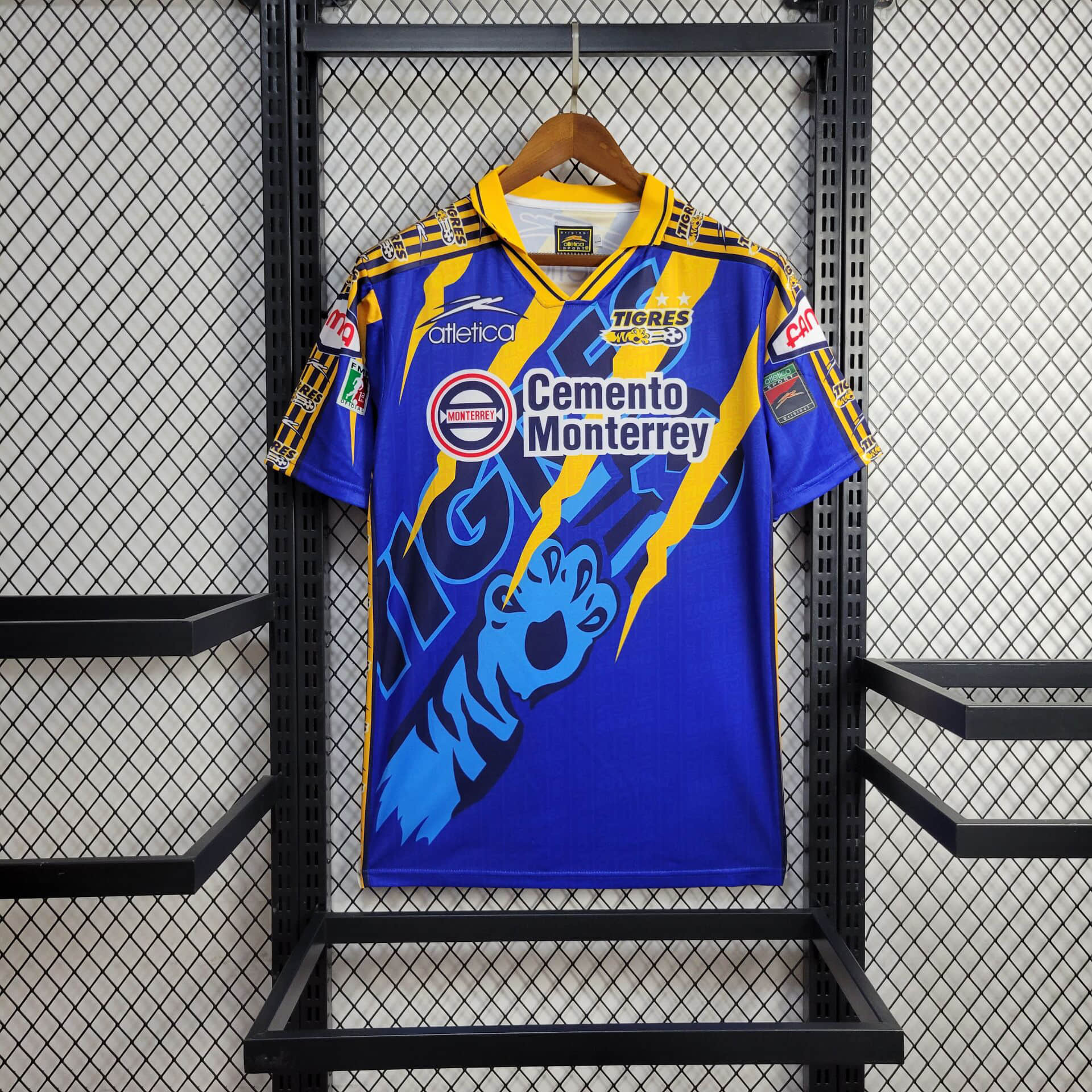 1997/1998 Retro Tigres UANL Third Away Football Shirt