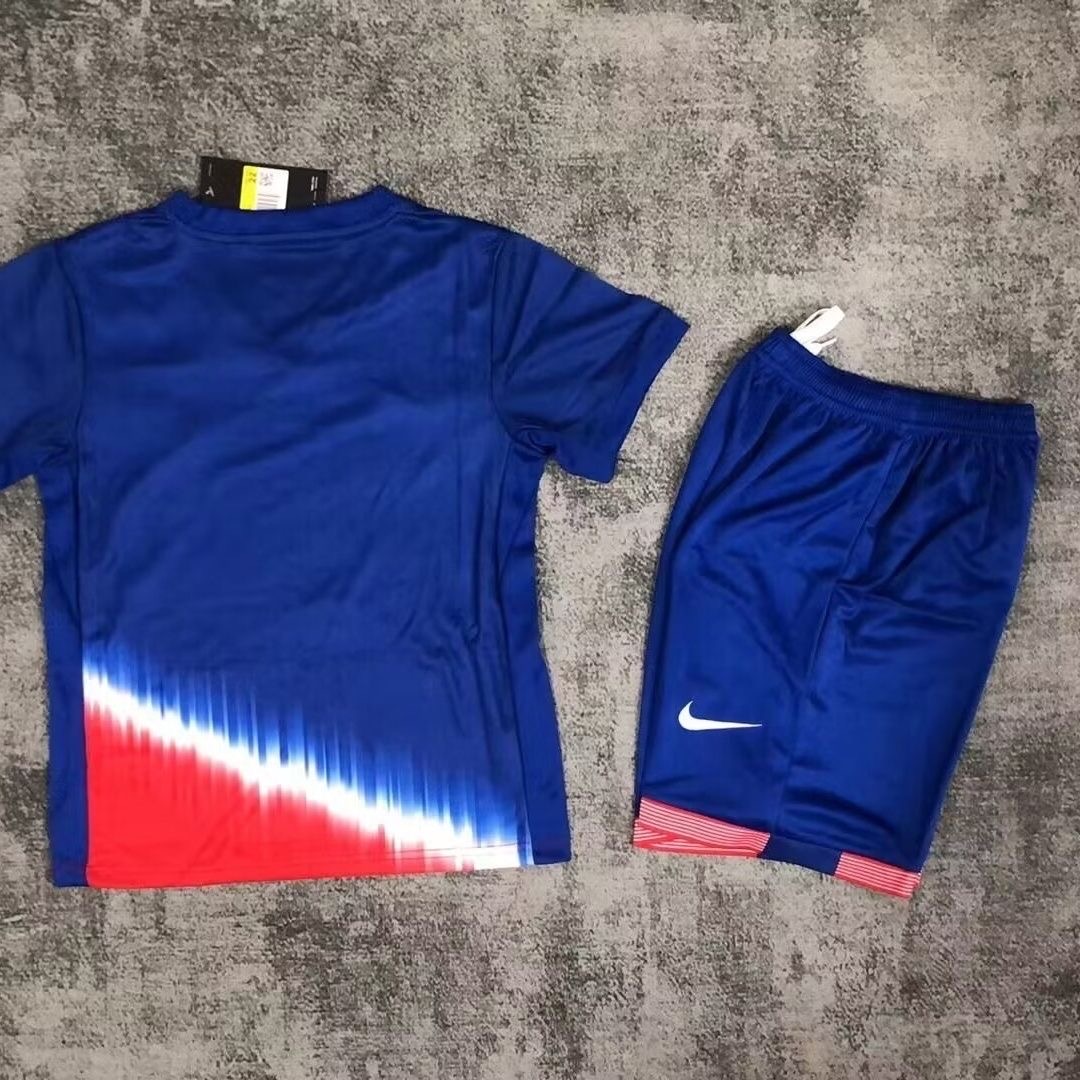 2024 United States Away Football Shirt Kids Size