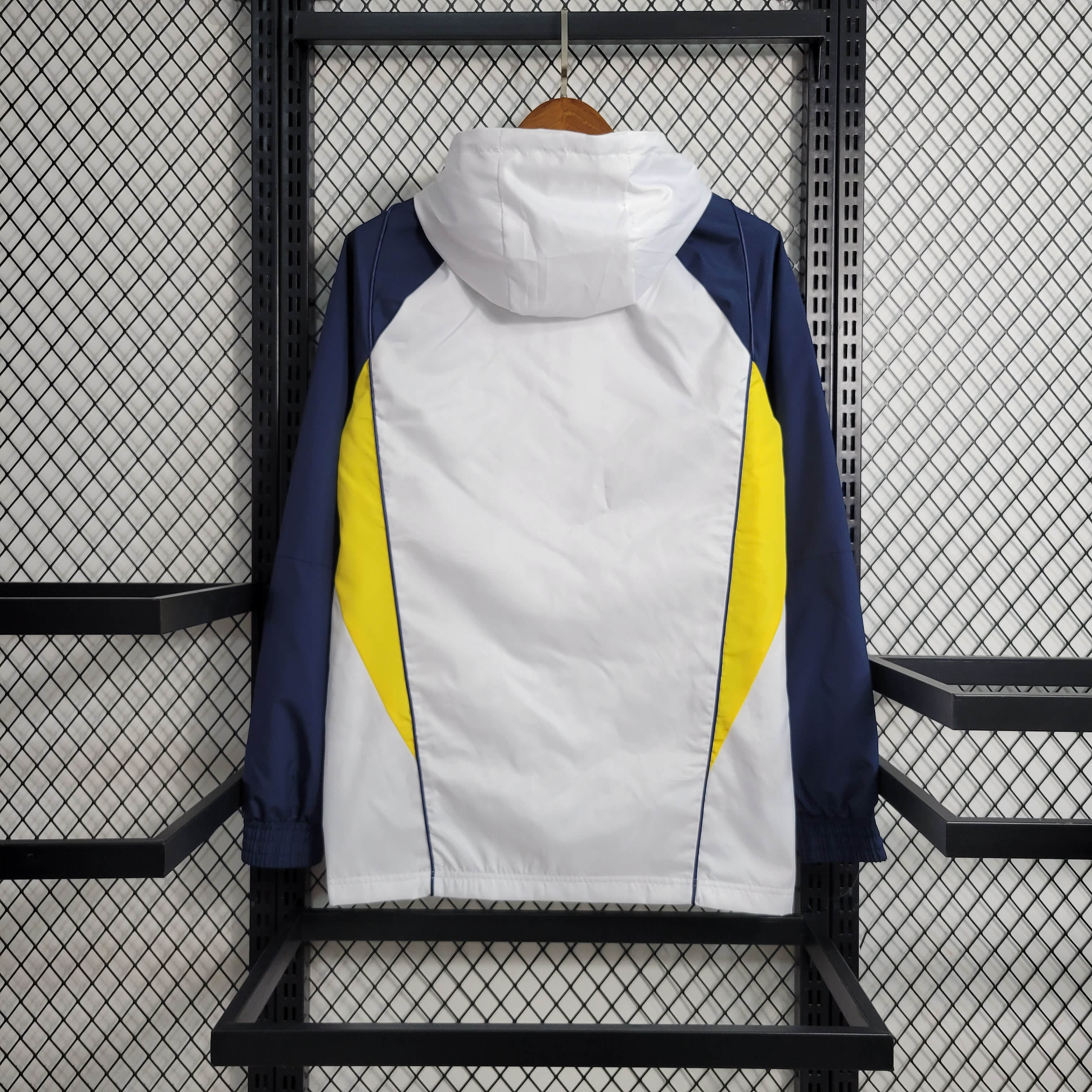 2023/2024 Real Madrid Windbreaker White Football Shirt