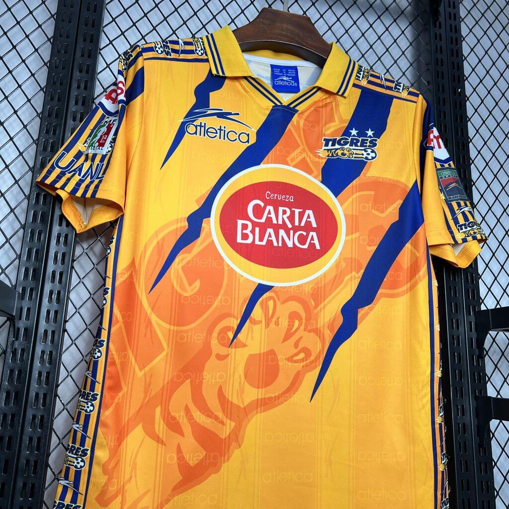 1997/1998 Retro Tigres UANL Home Football Shirt