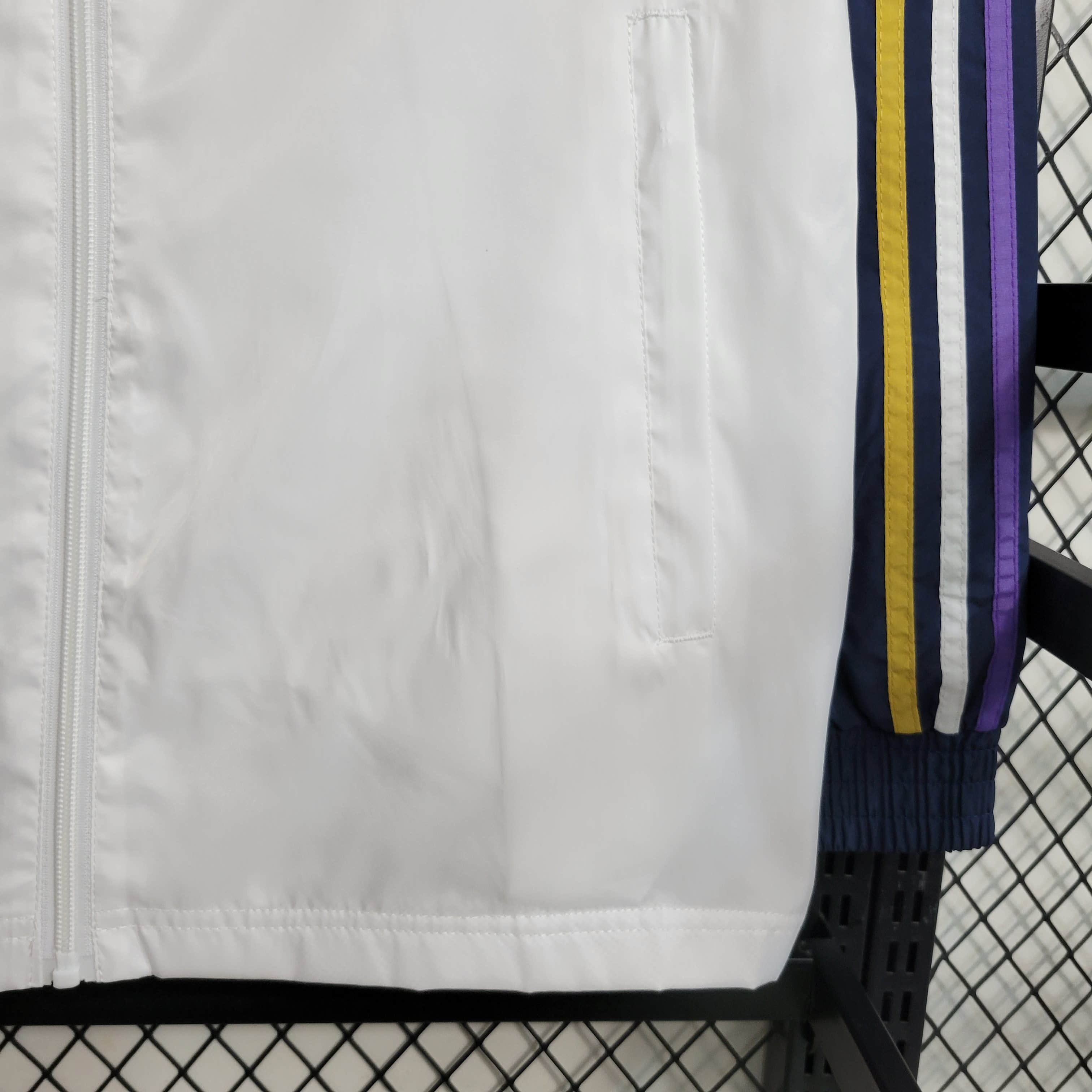 2023/2024 Real Madrid Windbreaker White Football Shirt