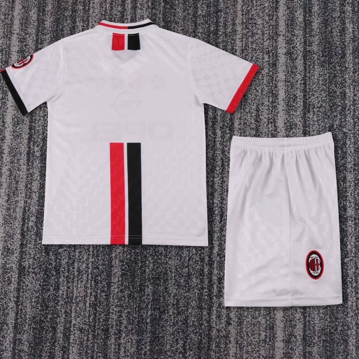 1996/1997 Retro Ac Milan Away FootballShirt Kids Size 1:1 Thai Quality