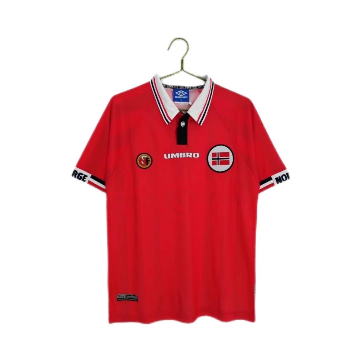 1998 Retro Norway Home Football shirt 1:1 Thai Quality!