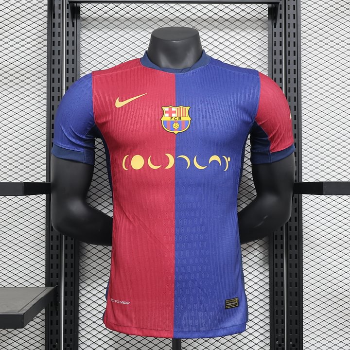 2024/2025 Player Version Barcelona Home Football Shirt