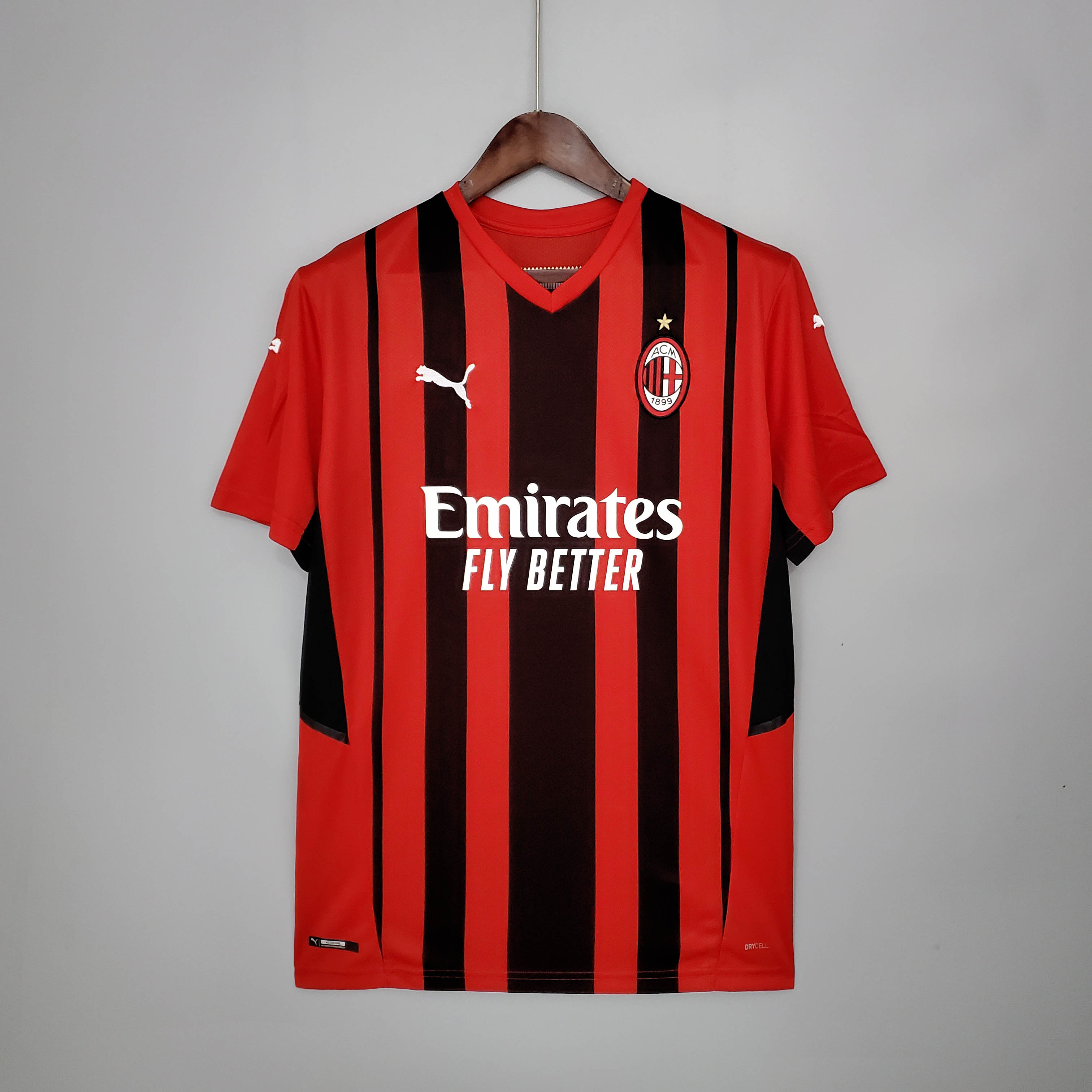 2021/2022 AC Milan Home Football Shirt