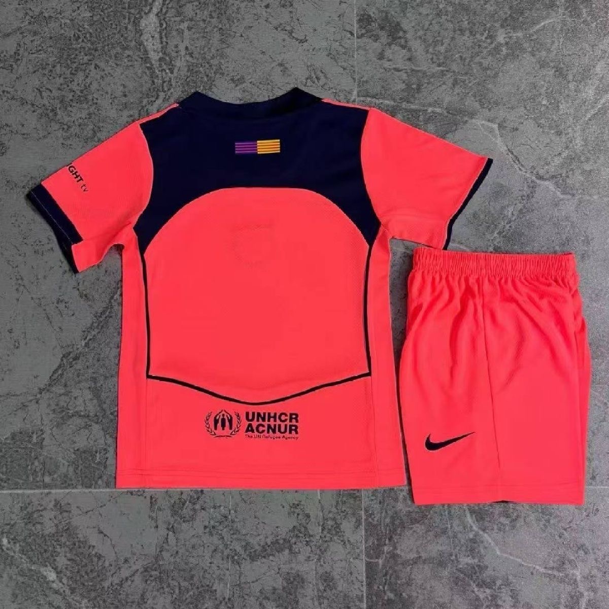 2025/2026 Barcelona Third Away Football Shirt Kids Size 1:1 Thai Quality