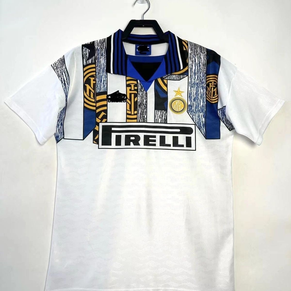 1995/1996 Retro Inter Milan AwayFootball Shirt 1:1 Thai Qualit
