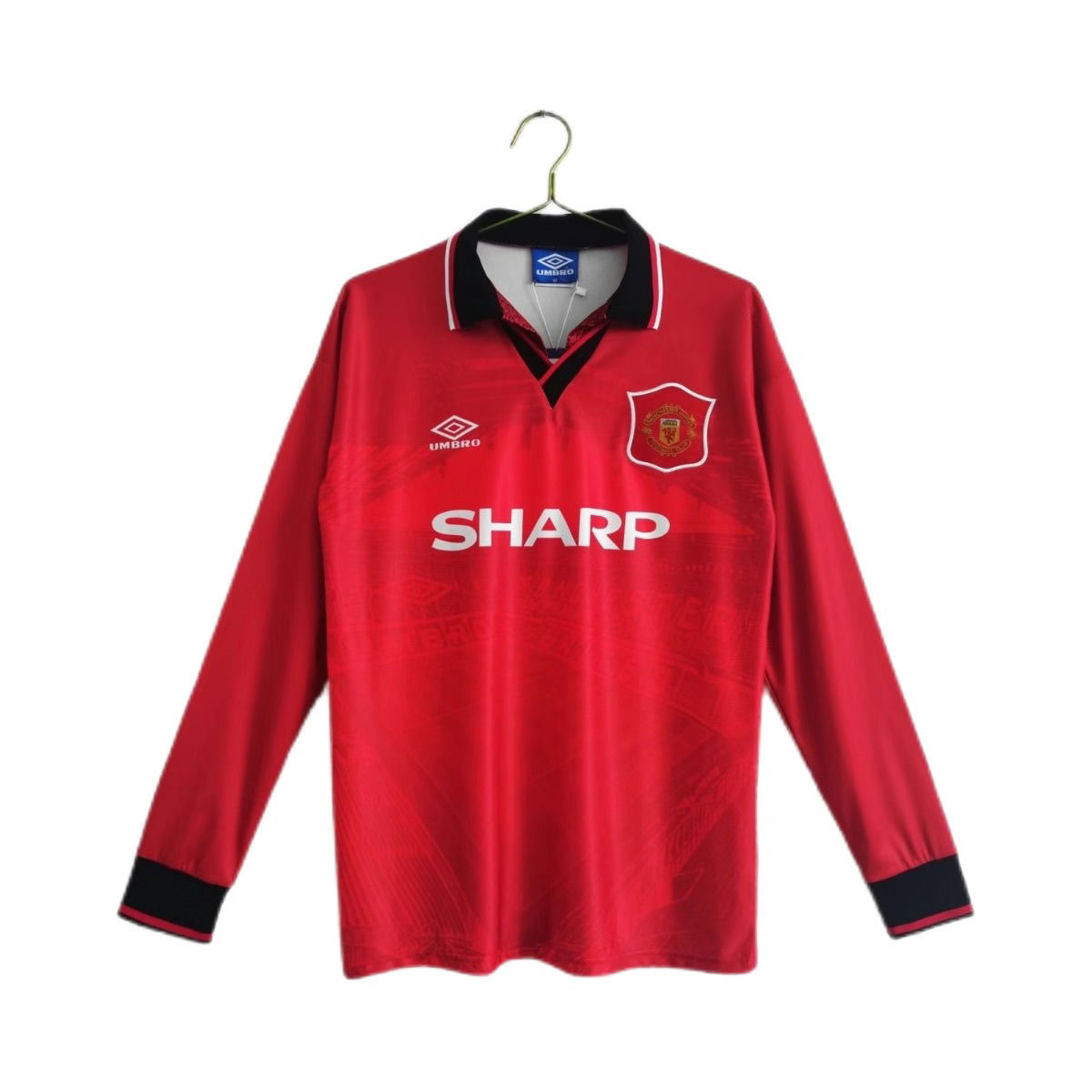 1994/1996 Retro Long SleeveManchester United Home Football Shirt