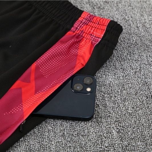 2024/2025 Manchester United Half-Pull Training Wear White Football Shirt