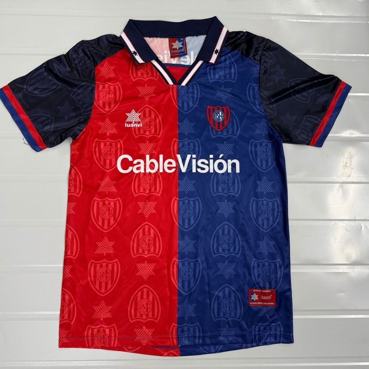 1999/2000 Retro CA San Lorenzo Home Football Shirt 1:1 Thai Quality
