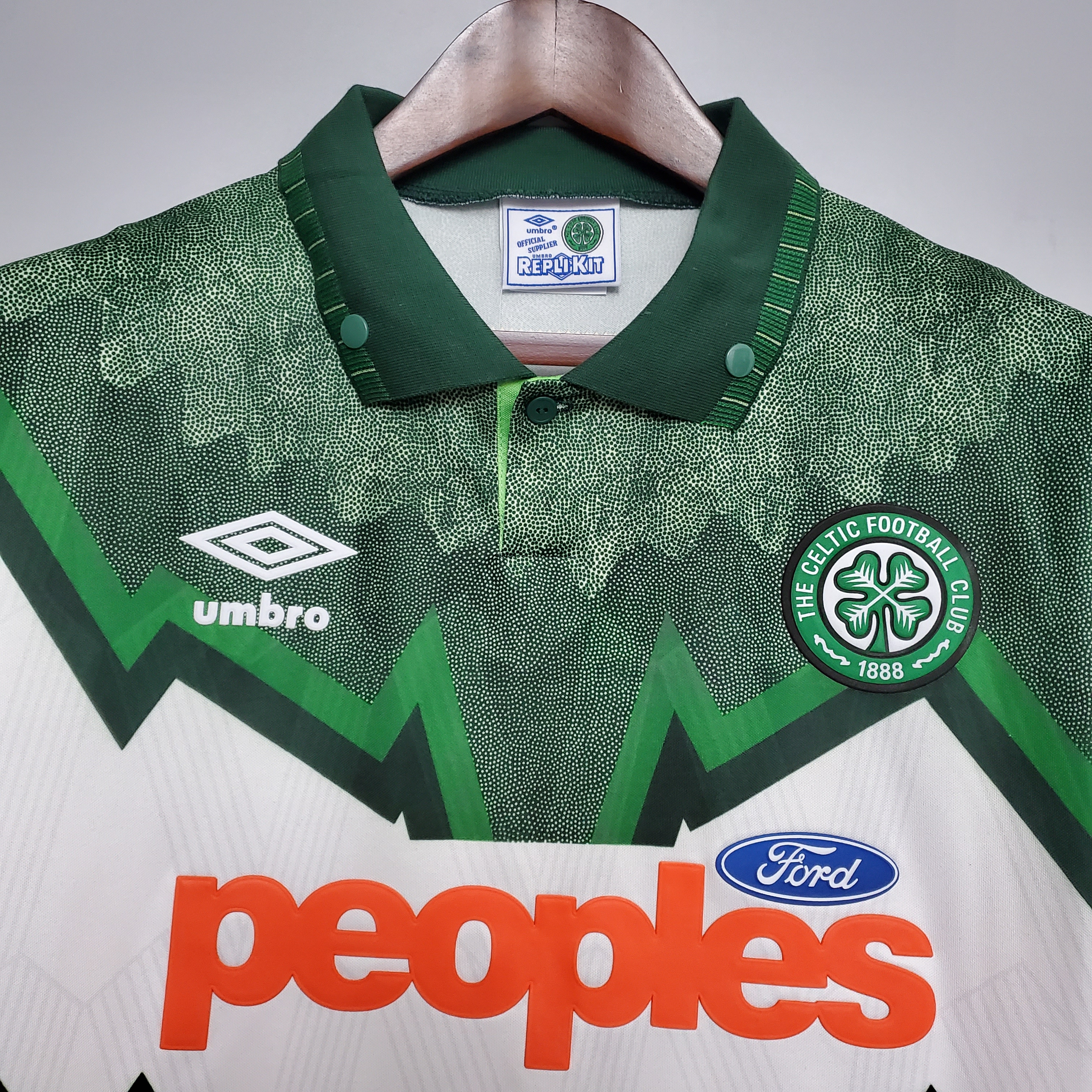 1991/1992 Retro Celtic Away Football Shirt 1:1 Thai Quality