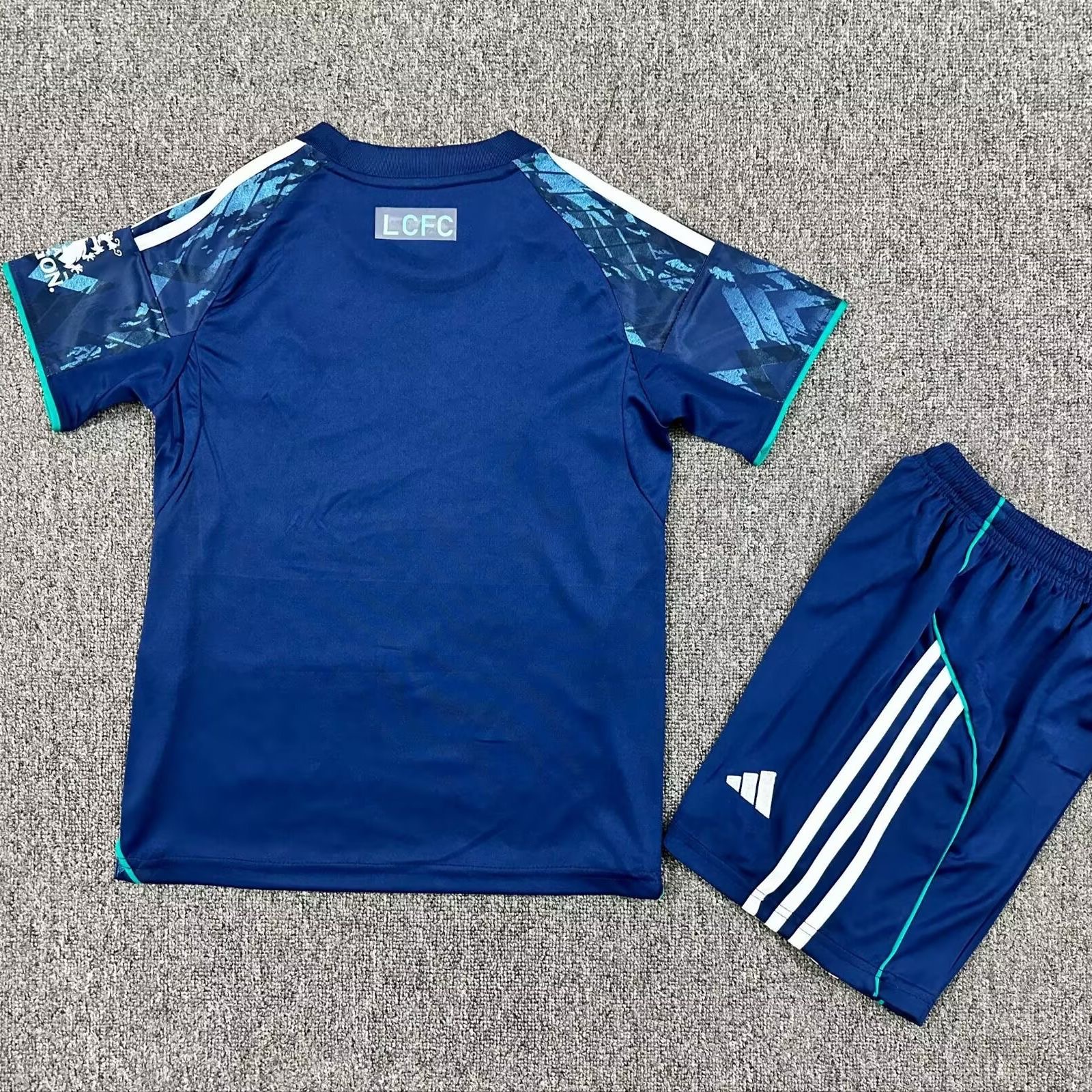 2025/2026 Leicester City Away Football Shirt Kids Size 1:1 Thai Quality