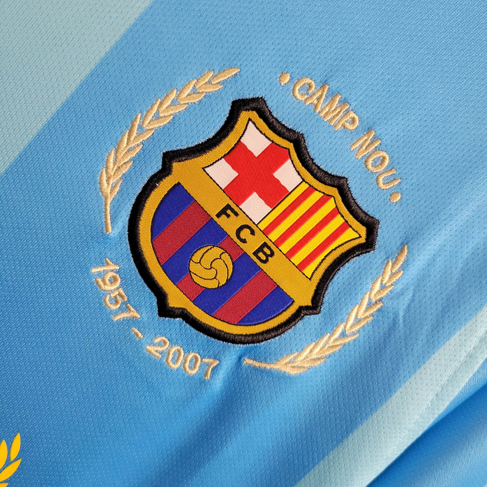 2007/2008 Retro Barcelona Away Football Shirt