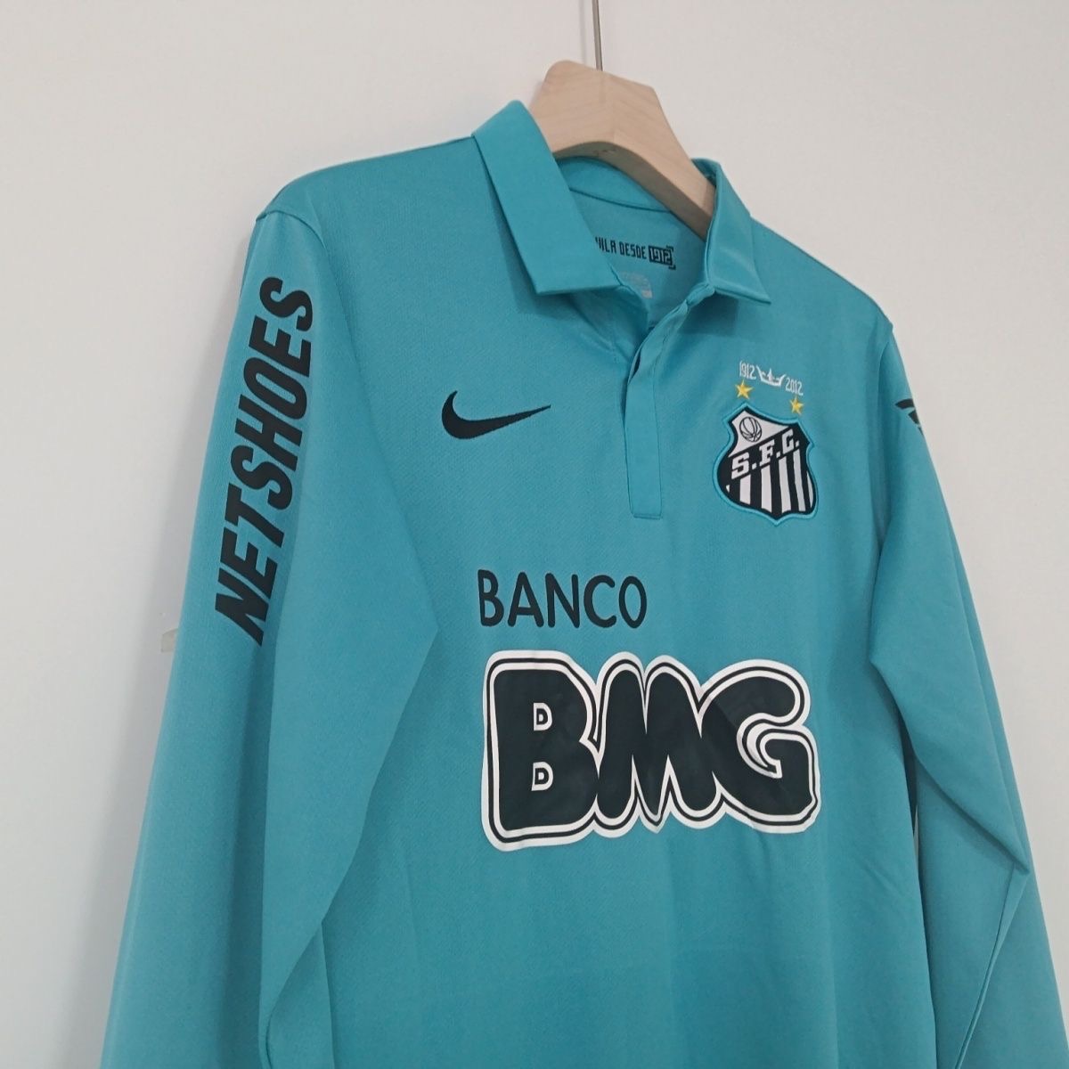 2012/2013 Retro Long Sleeve Santos Third Away Football shirt 1:1 Thai Quality