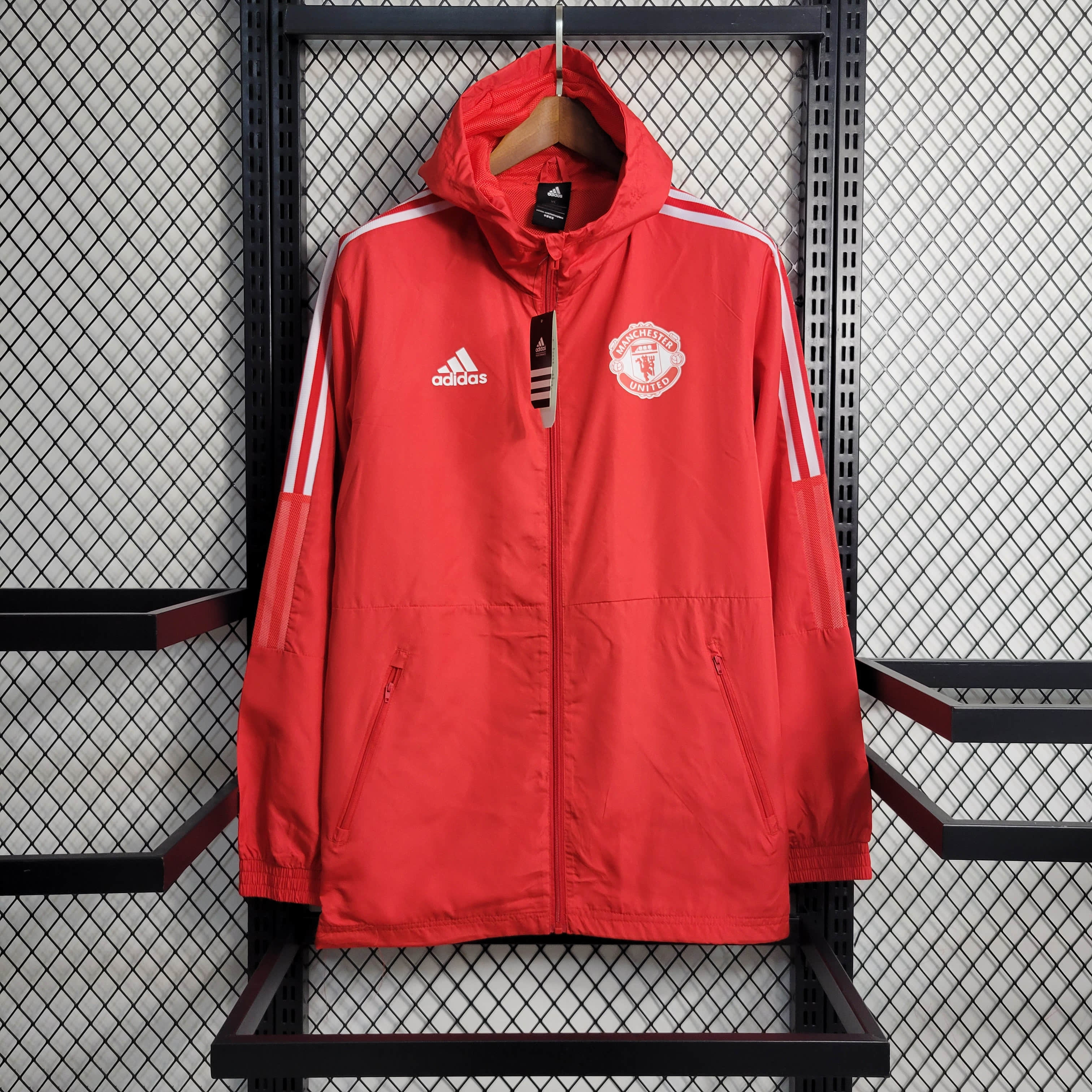2023/2024 Manchester United Windbreaker Red Football Shirt