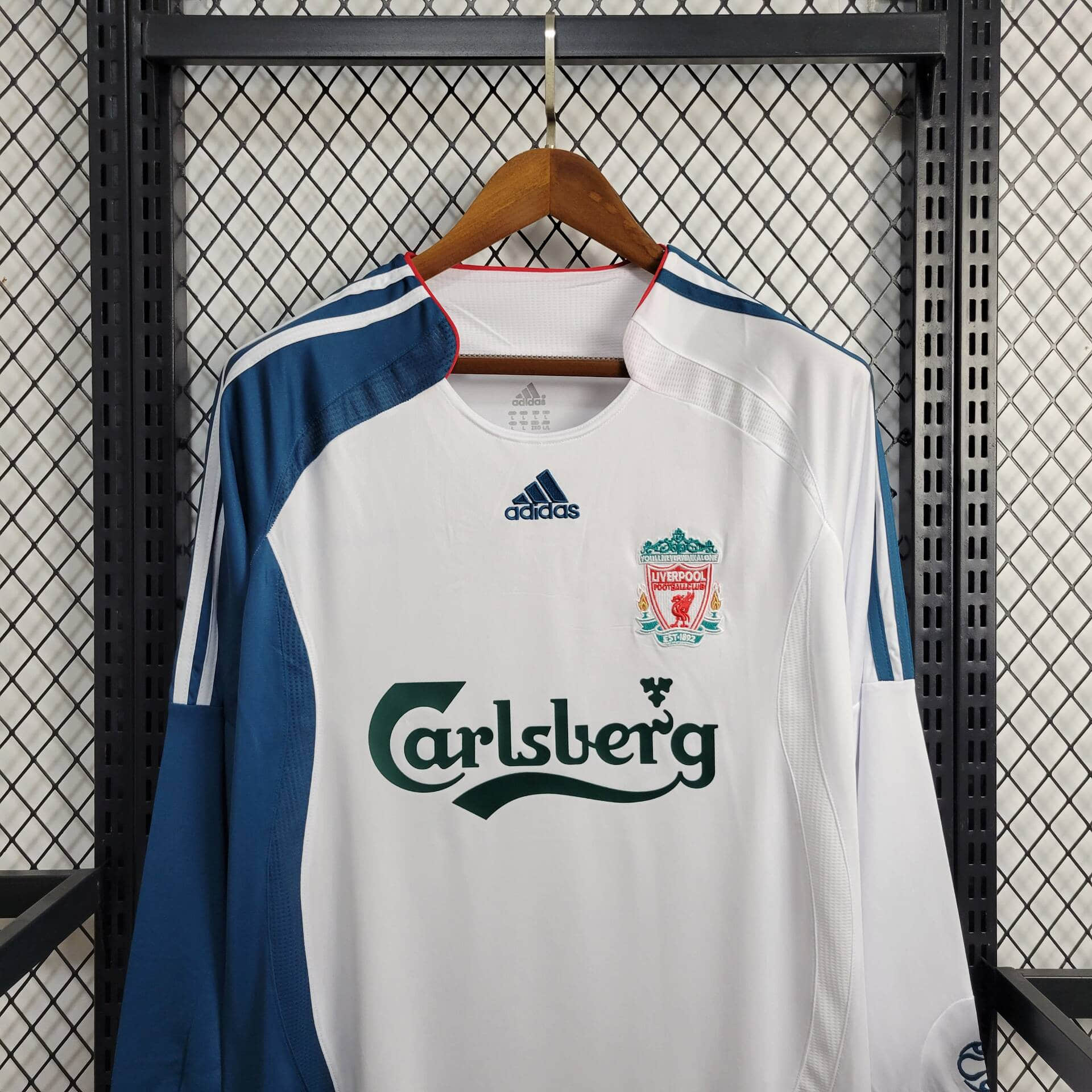 2006/2007 Retro Long Sleeve Liverpool Third Away Football Shirt