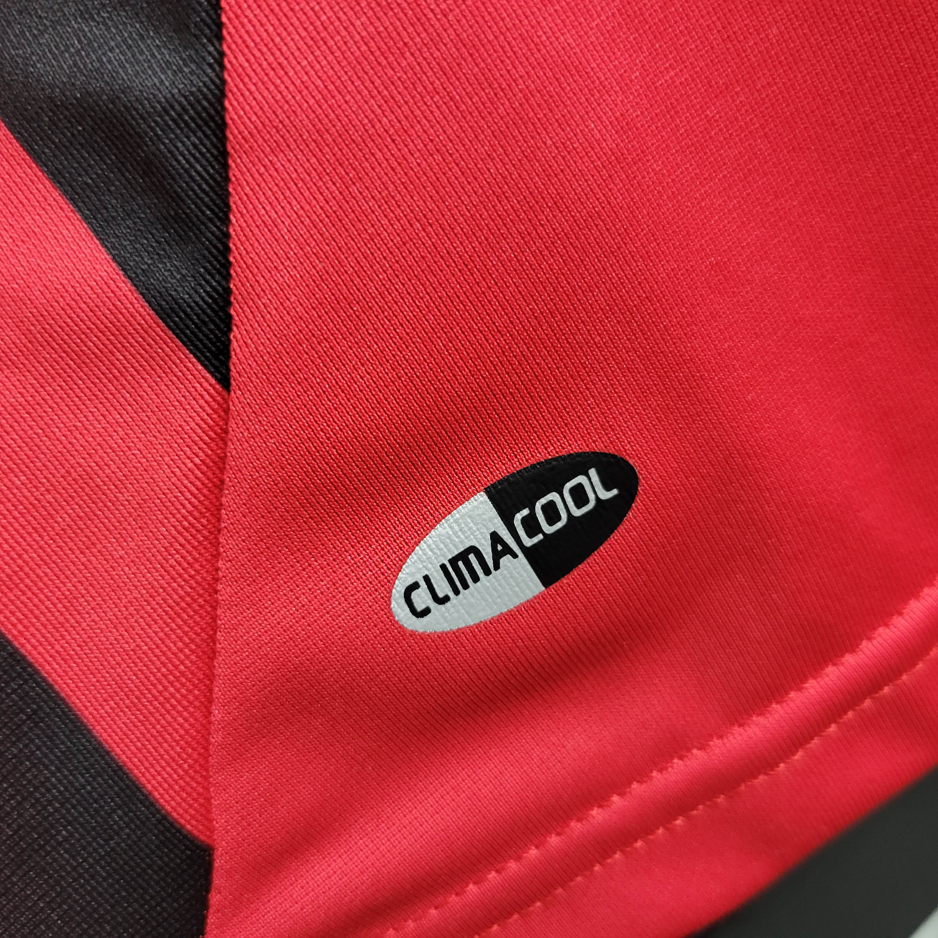 2007/2008 Retro Long Sleeve AC Milan Home Football Shirt