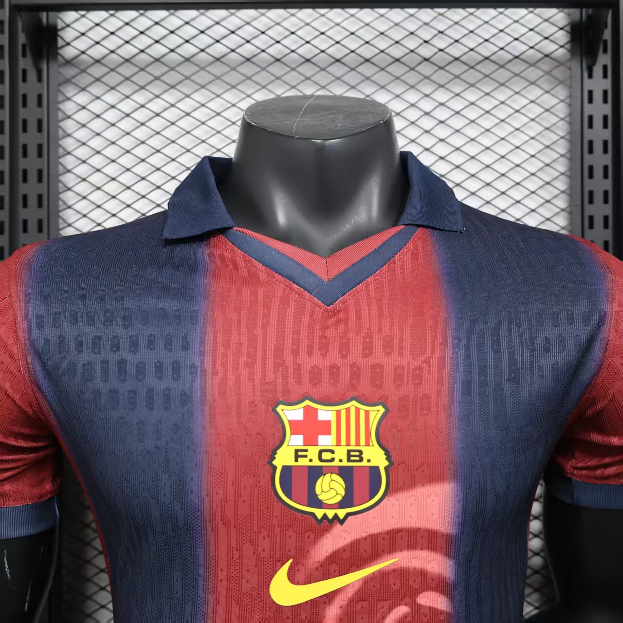2025/2026 Player Version Barcelona xCactusJack Skeleton Remake Football shirt