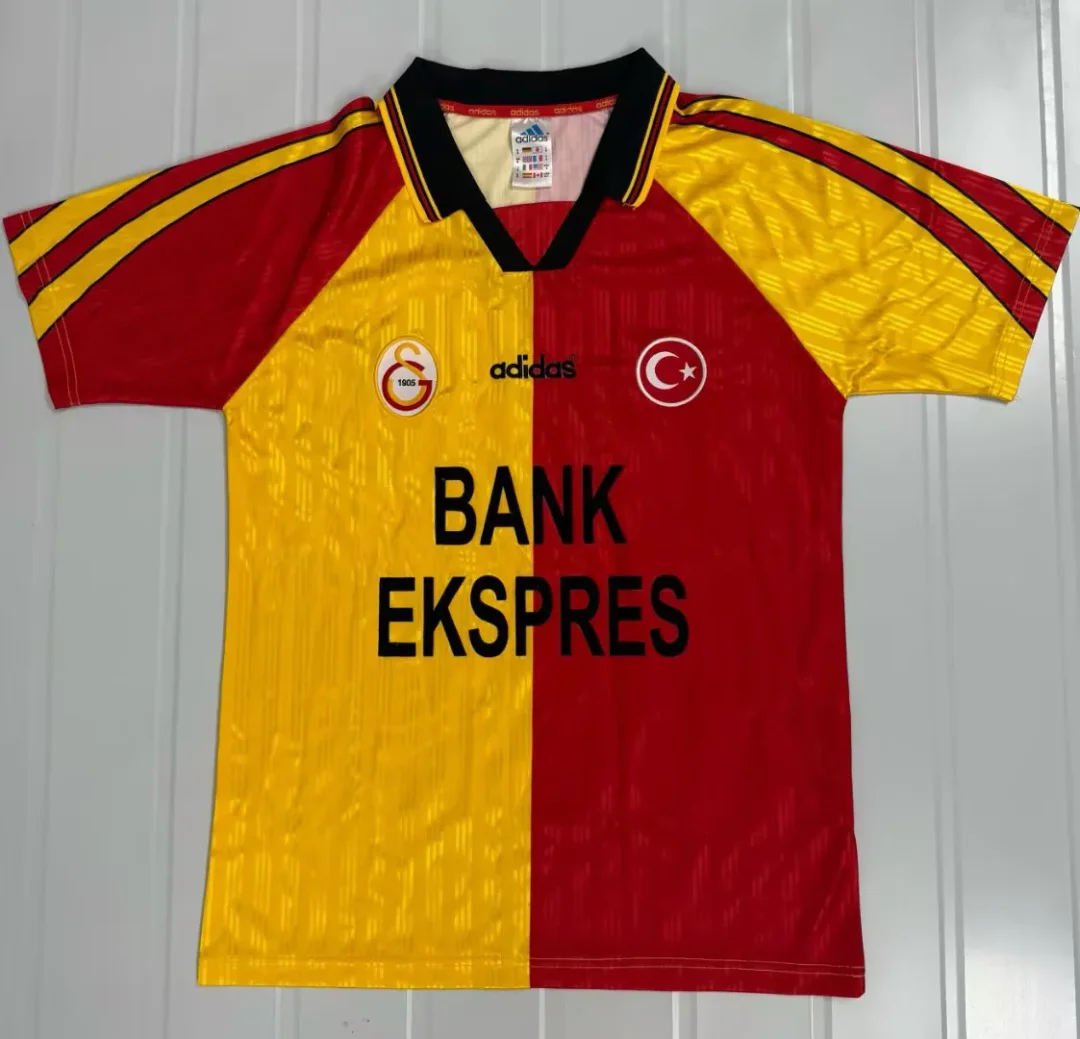 1997/1998 Retro Galatasaray HomeFootball Shirt 1:1 Thai Quality
