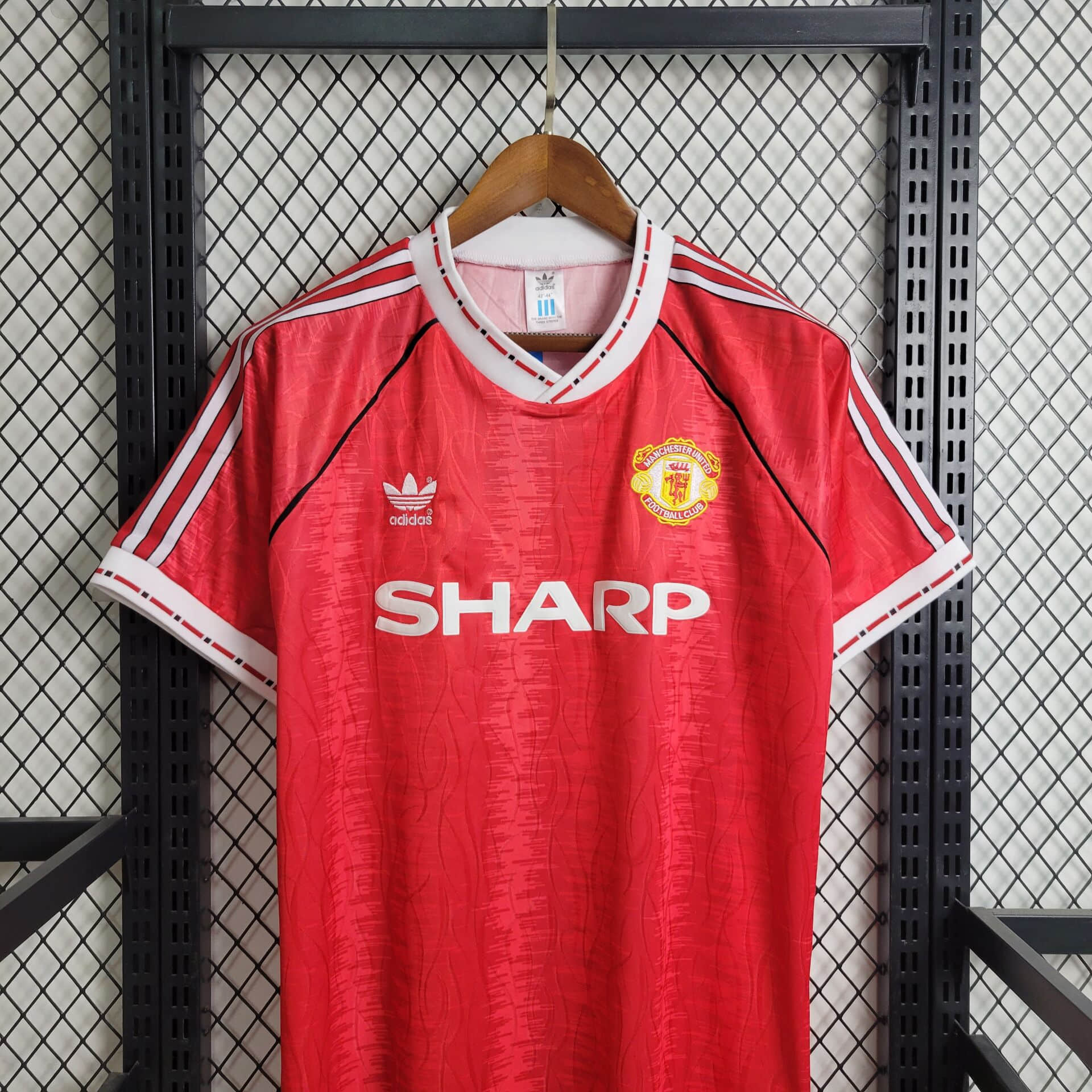 1990/1992 Retro Manchester United Home Football Shirt