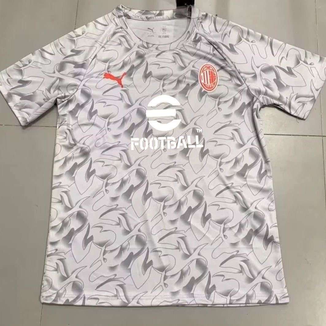 2025/2026 Ac Milan Training WearFootball Shirt 1:1 Thai Quality