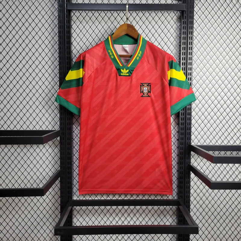 1992 Portugal Home Football Shirt