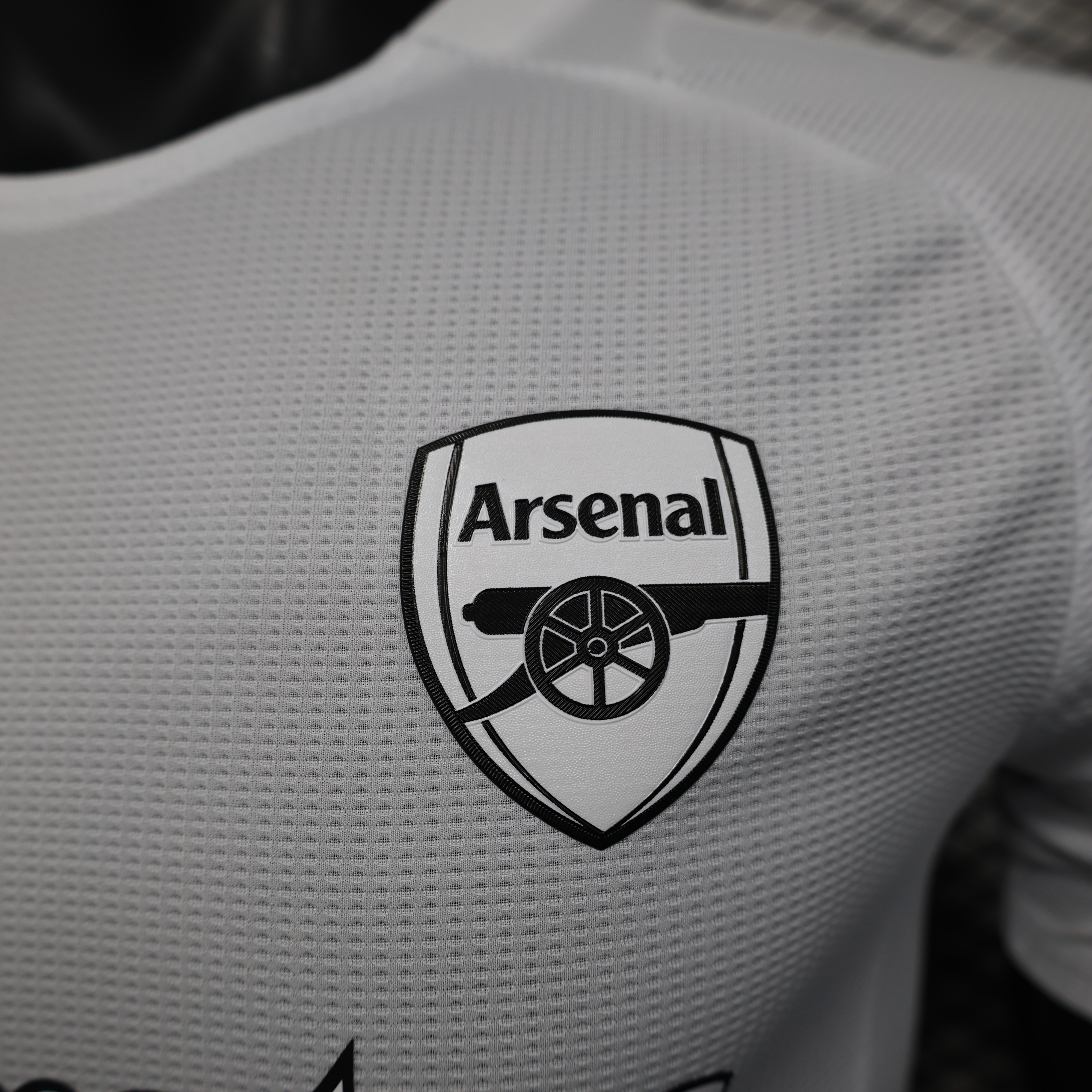 2024/2025 Player Version Arsenal Black and White Sports  Football Shirt