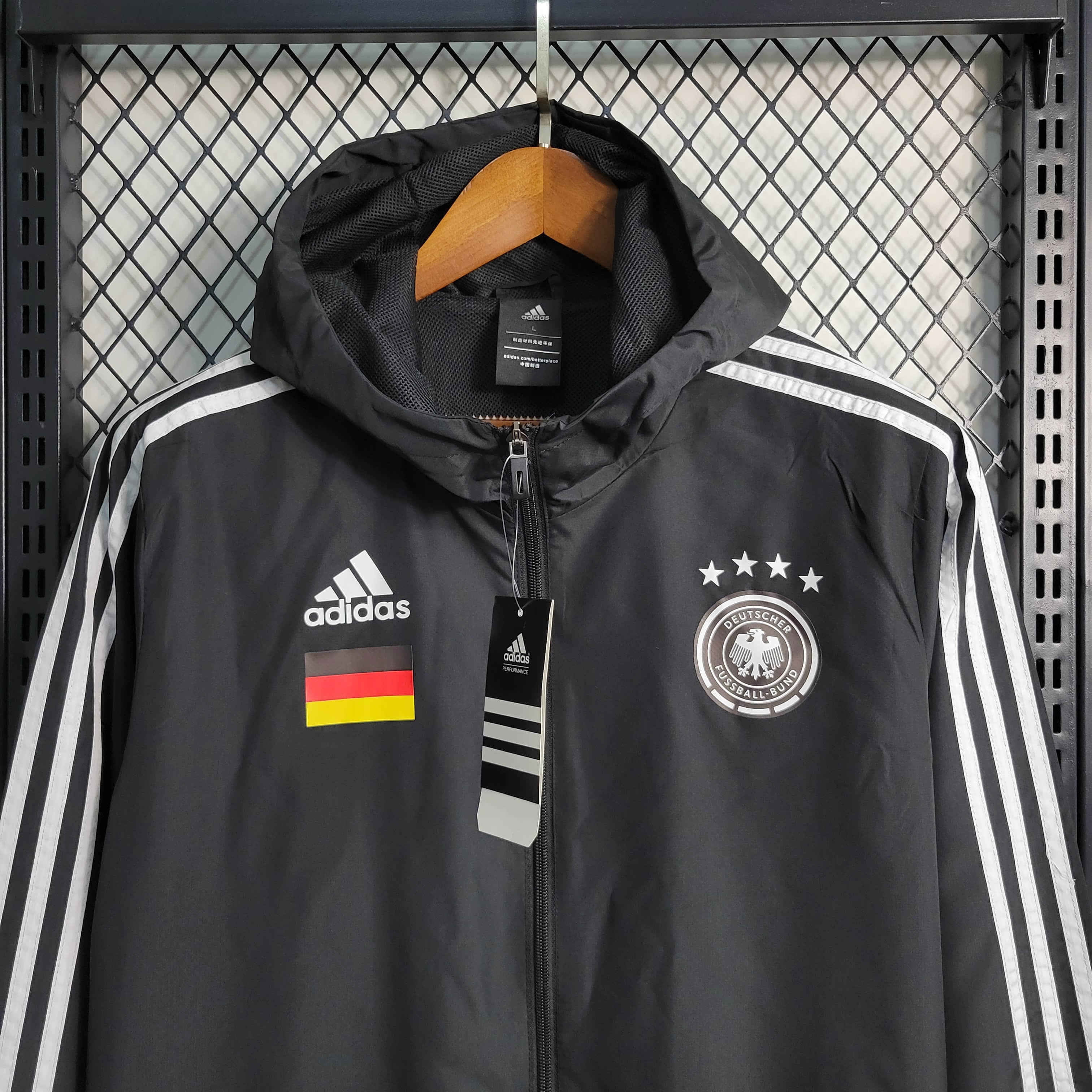 2023/2024 Germany Windbreaker Black Football Shirt