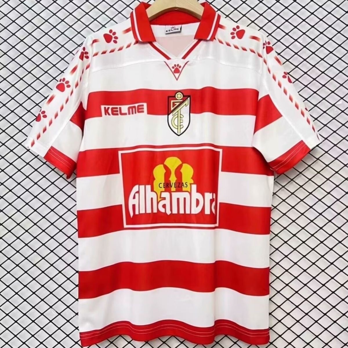 1997/1998 Retro Granada Home Football Shirt 1:1 Thai Quality