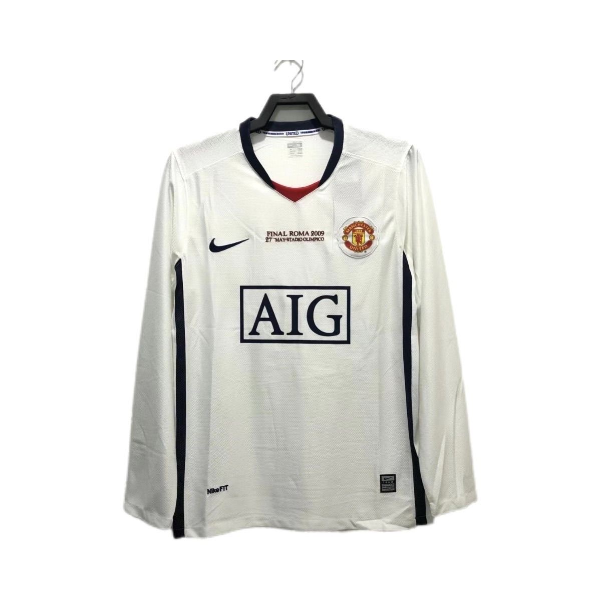 2008/2009 Retro Long SleeveManchester United Away Champions