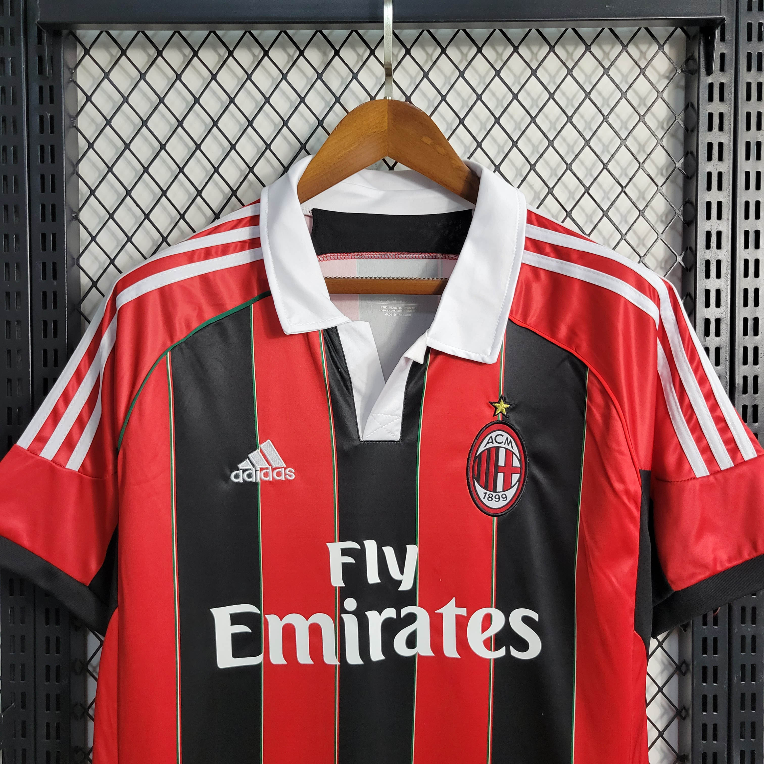 2012/2013 Retro AC Milan Home Football Shirt