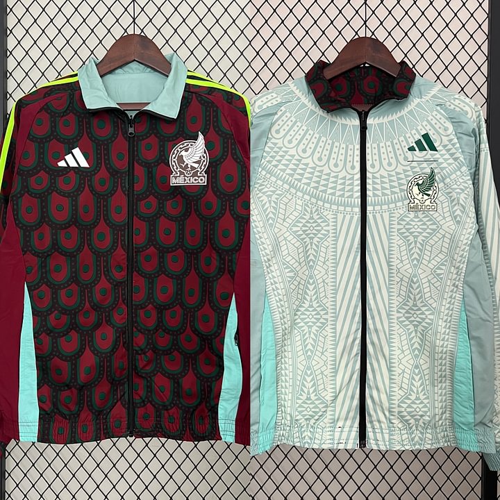 2024 Mexico Reversible Windbreaker Football Shirt