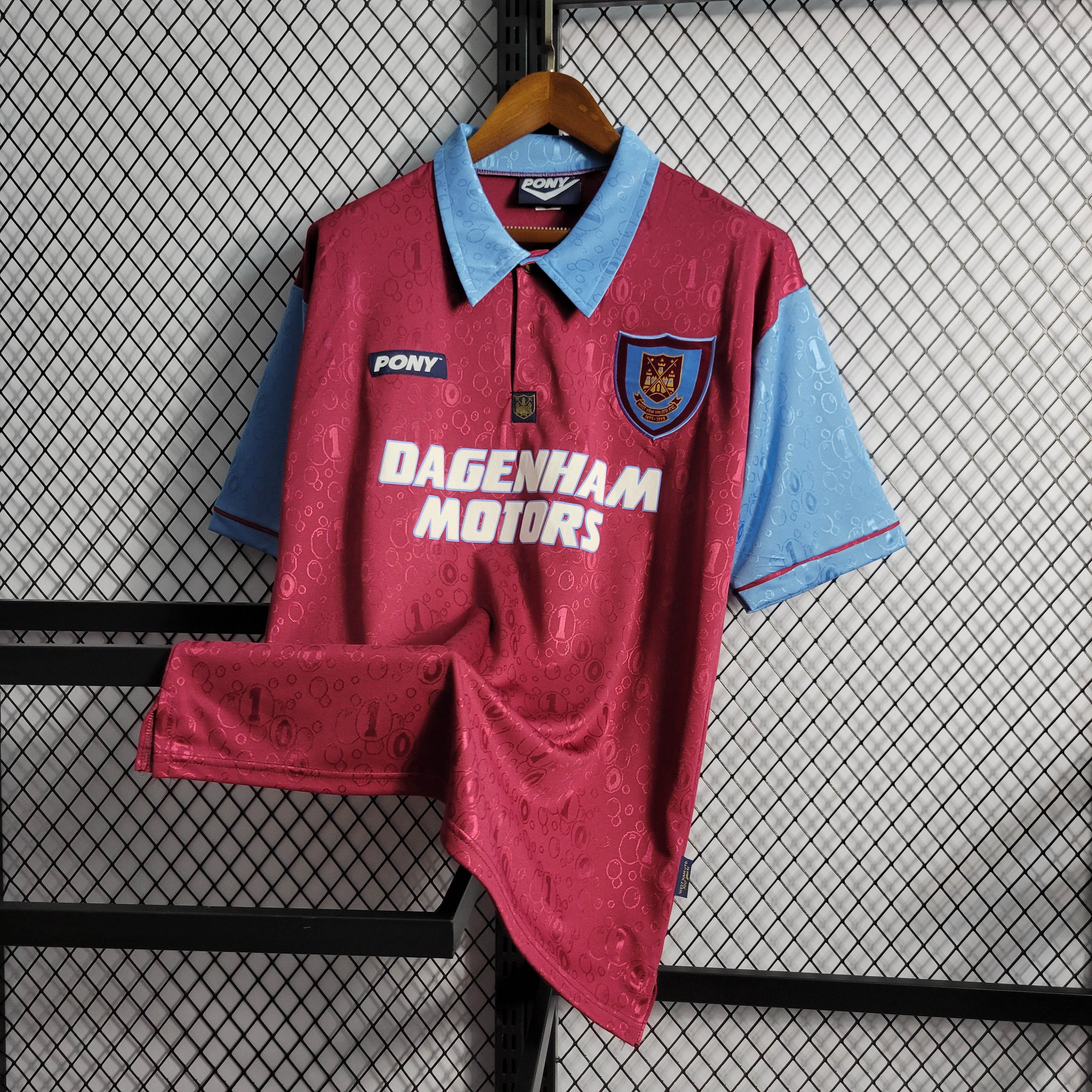 1995/1997 Retro West Ham United Home Football Shirt