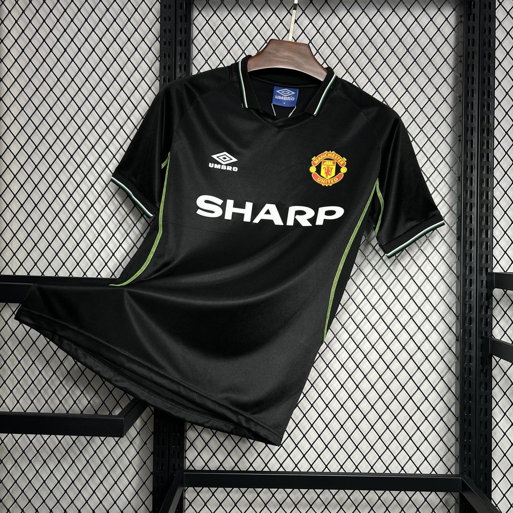 1998/1999 Retro Manchester United Third Away Football Shirt