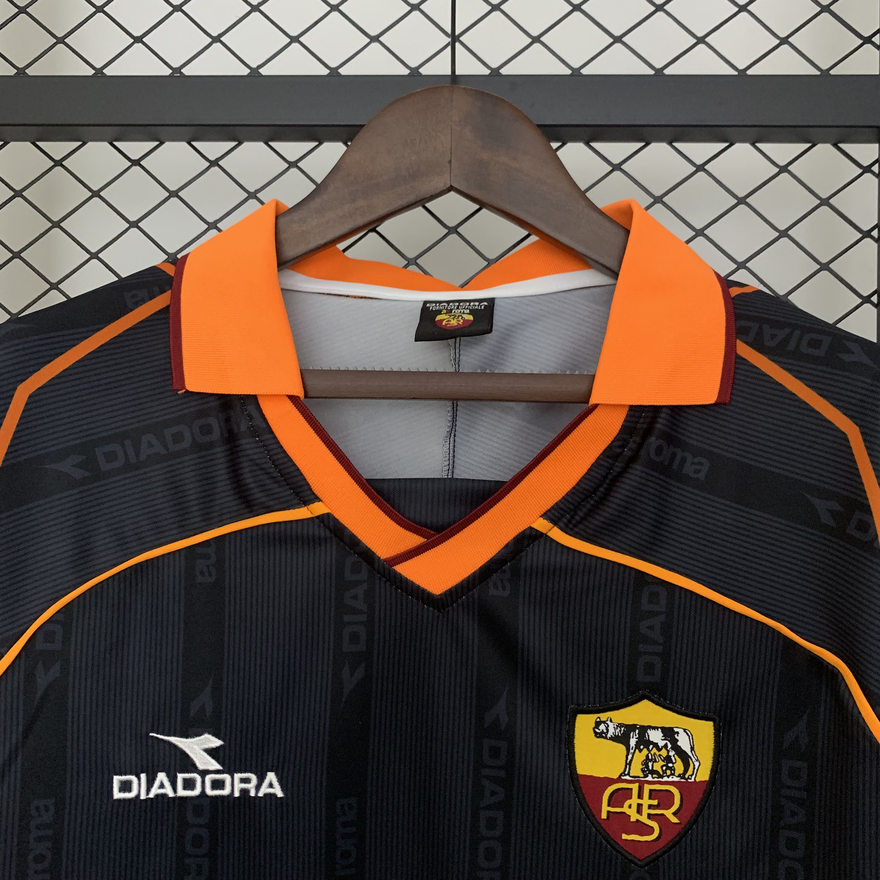 1999/2000 Retro As Roma Away FootballShirt 1:1 Thai Quality