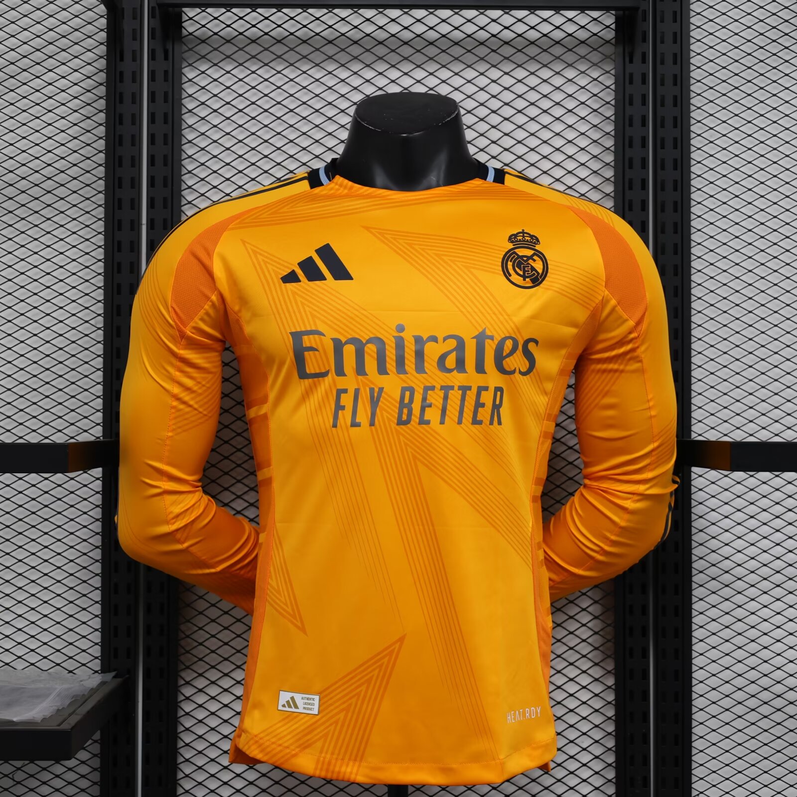 2024/2025 Long Sleeve Player Version Real Madrid Away Football Shirt