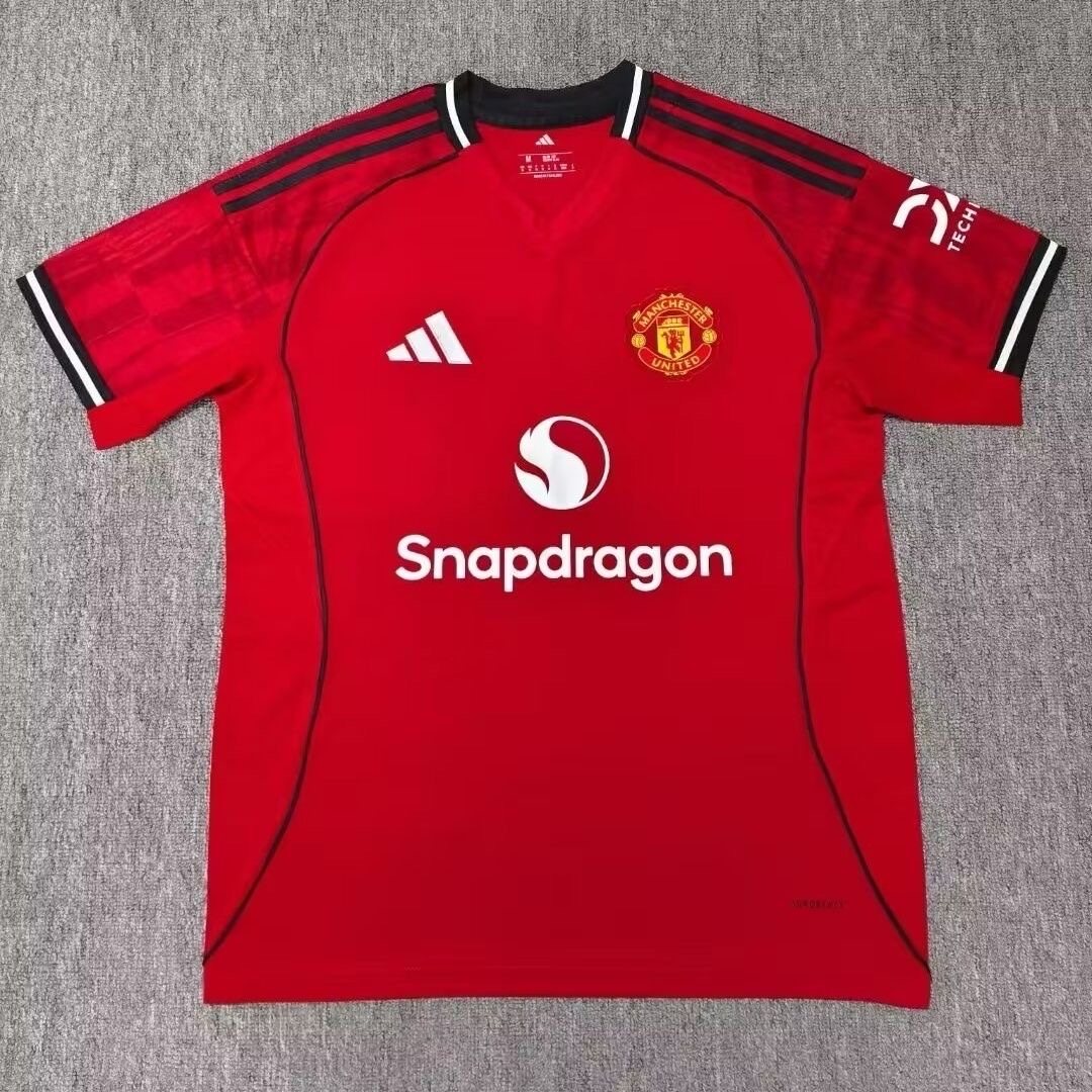 2025/2026 Manchester United HomeFootball shirt 1:1 Thai Quality