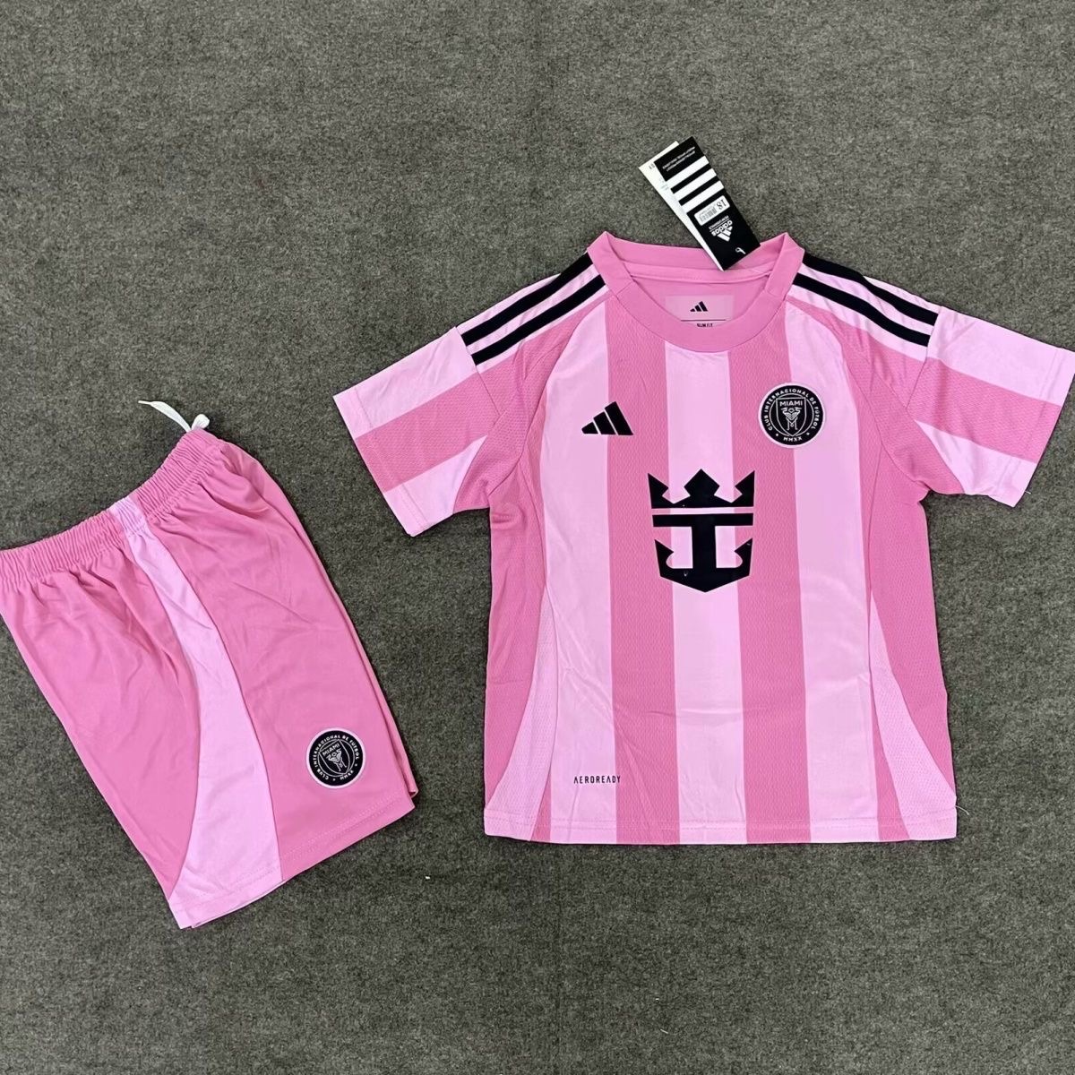 2025/2026 Inter Miami Home FootballShirt Kids Size 1:1 Thai Quality