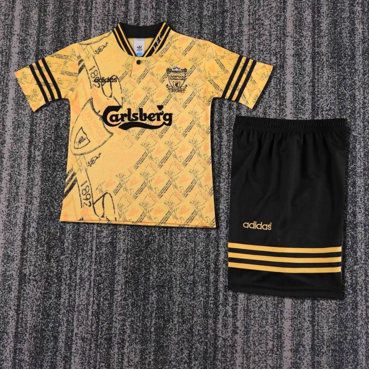 1994/1996 Retro Liverpool Third AwayFootball Shirt Kids Size 1:1 Thai Quality