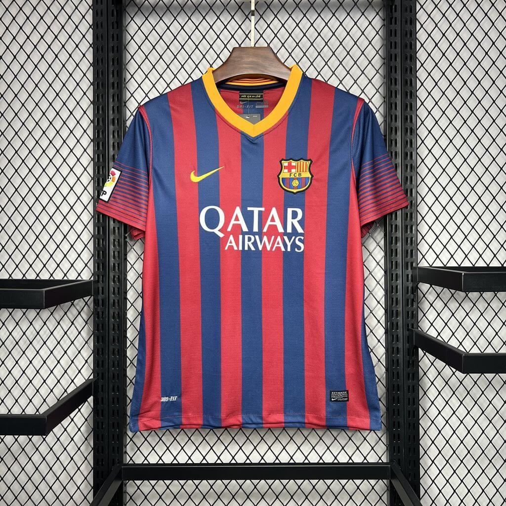 2013/2014 Retro Barcelona Home Football Shirt