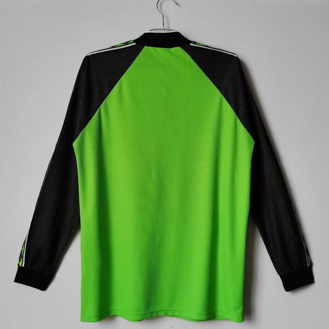 1998/1999 Retro Long SleeveManchester United Goalkeeper Football Shirt