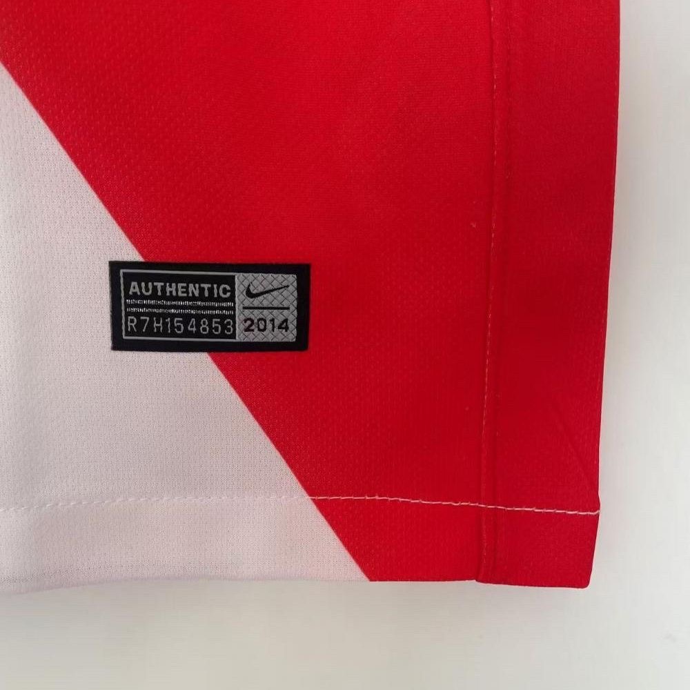 2014/2015 Retro AS Monaco HomeFootball Shirt 1:1 Thai Quality