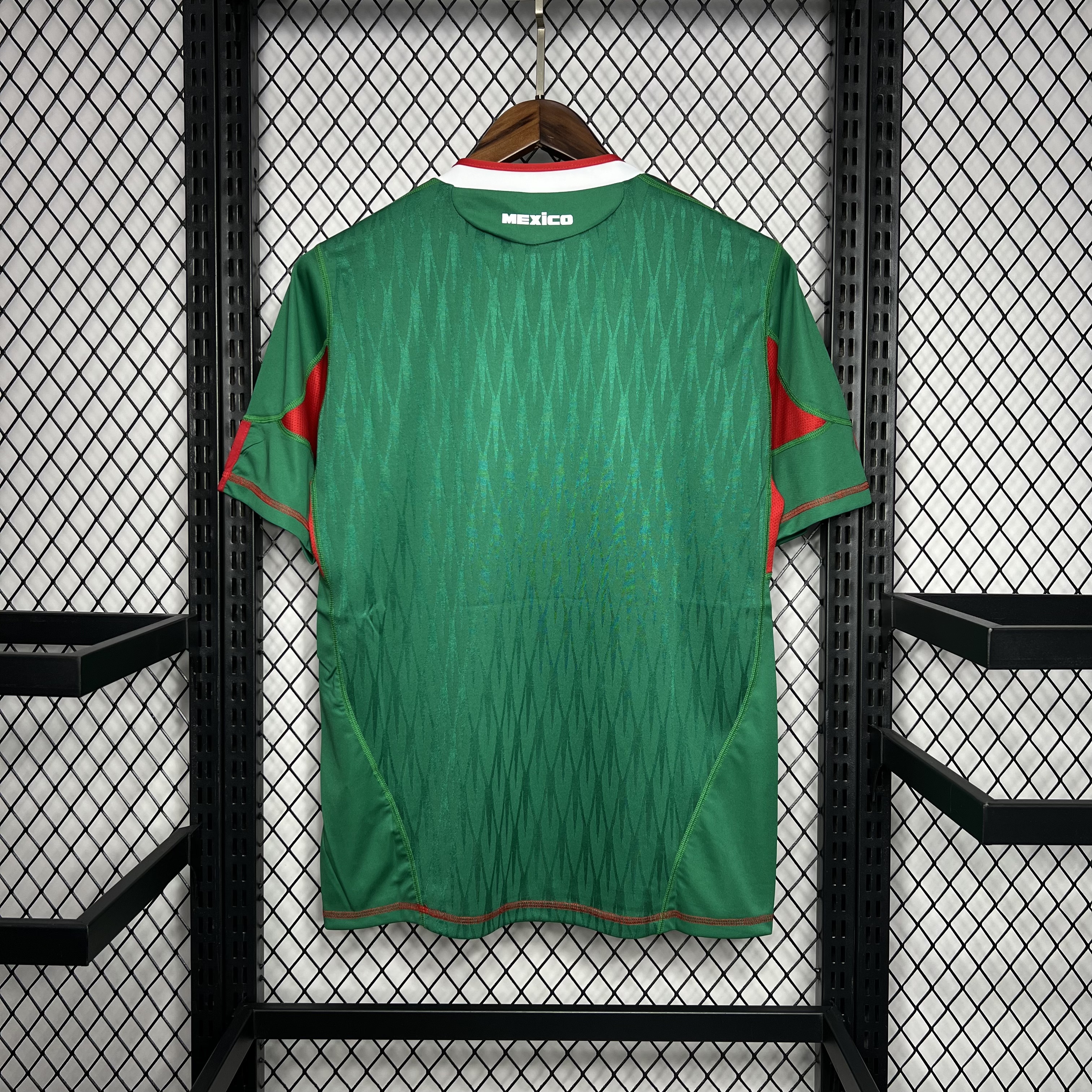 2010 Retro Mexico Home Football Shirt