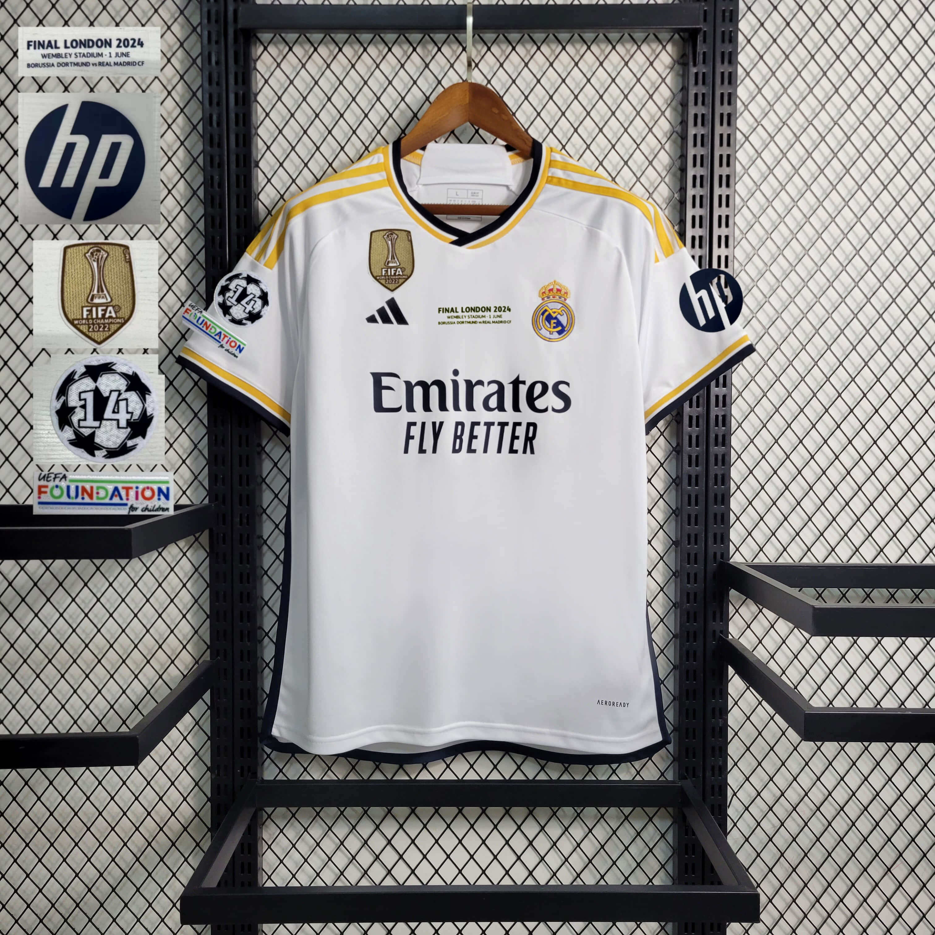 2023/2024 Real Madrid Home +HP