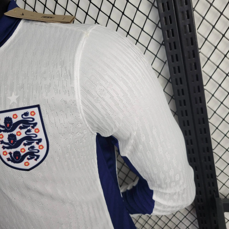 2024 Player Version Long Sleeve England Home Football Shirt