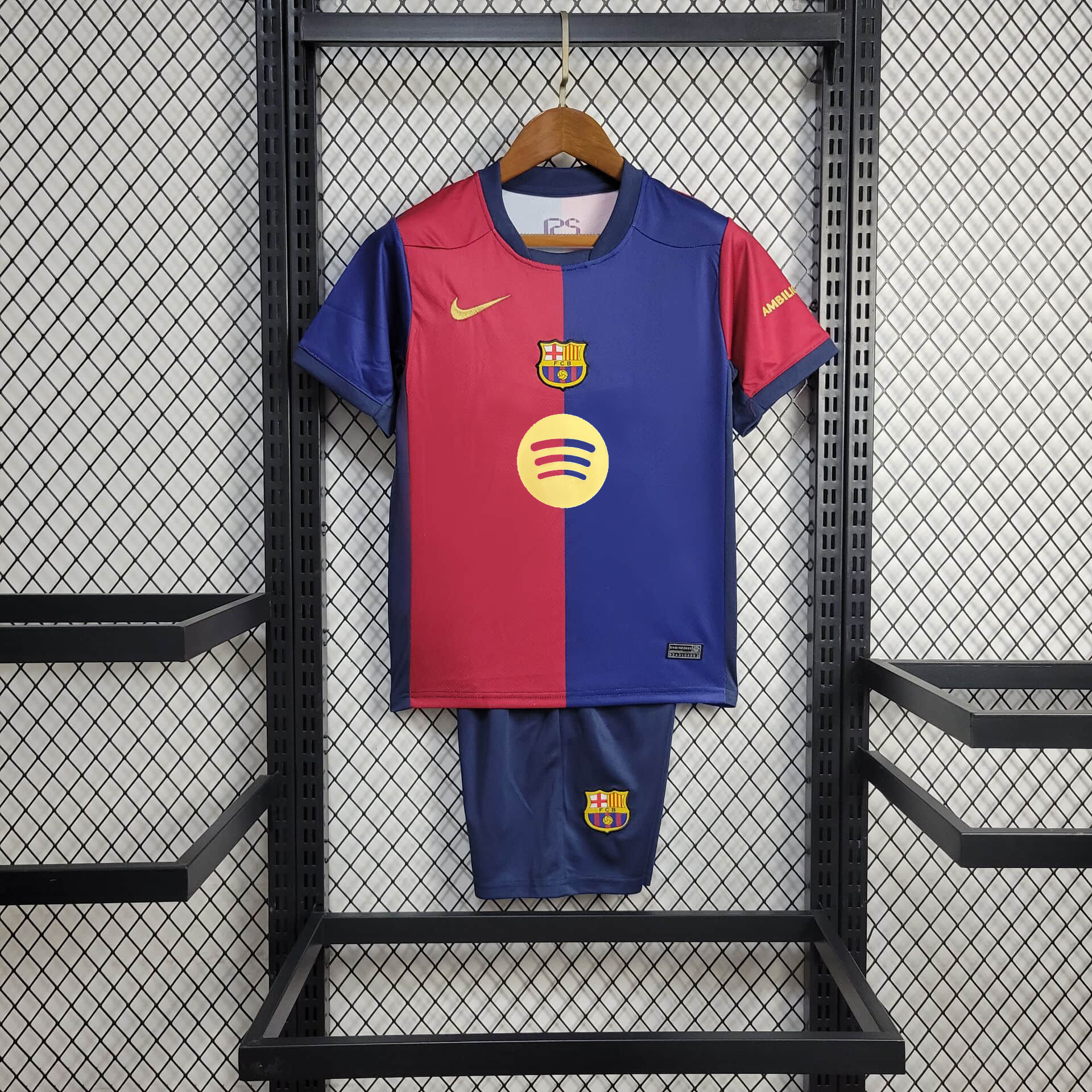 2024/2025 Barcelona Home Football Shirt Kids Size